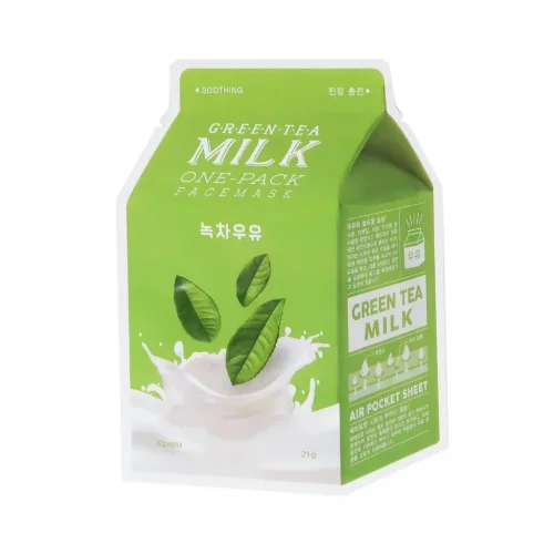 A'pieu - Green Tea Milk One-Pack 21g