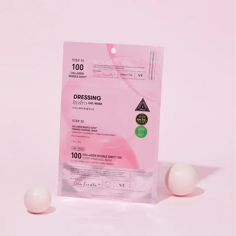 VT - Collagen Reedle Shot 100 2-Step Hydrogel Mask 1.5g + 33g