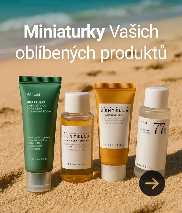 Cestovní miniaturky Vašich oblíbených produktů