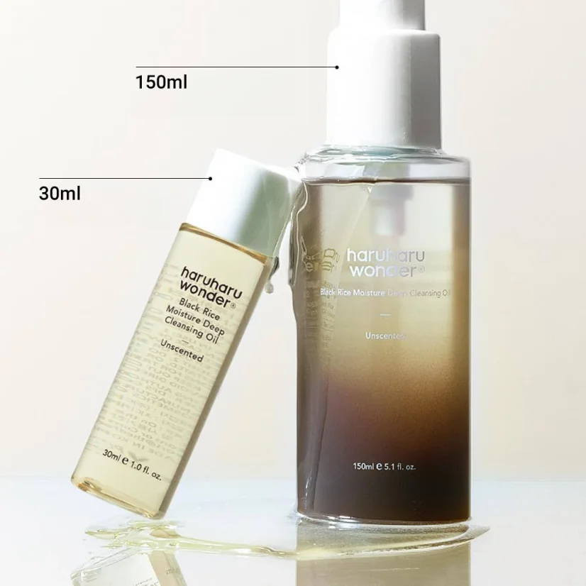 Haruharu WONDER - Black Rice Moisture Deep Cleansing Oil