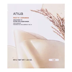 Anua - Rice 70 Glow Collagen Mask 38g Anua - Rice 70 Glow Collagen Mask 38g