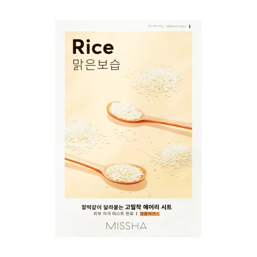 MISSHA - Airy Fit Sheet Mask Rice