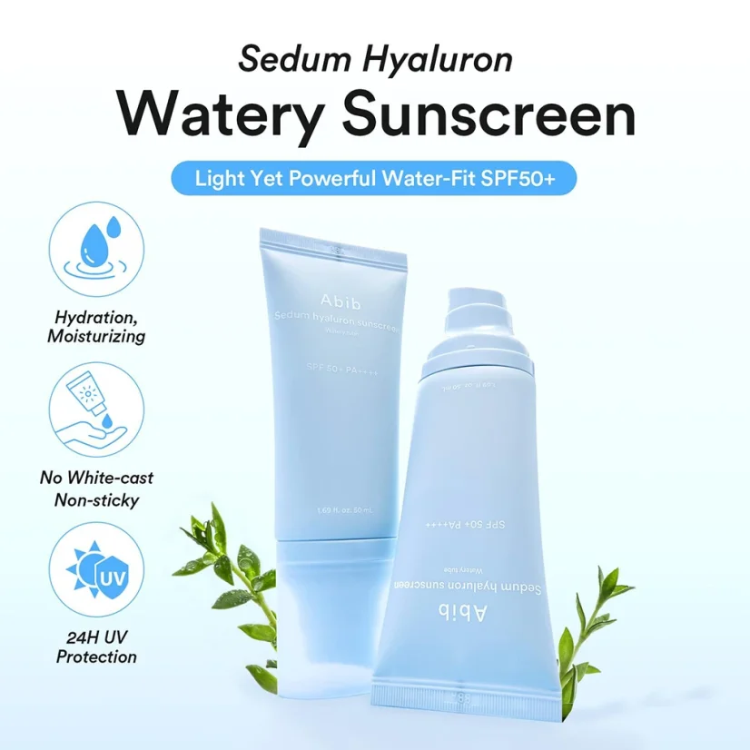 Abib - Sedum Hyaluron Sunscreen Watery Tube 50ml