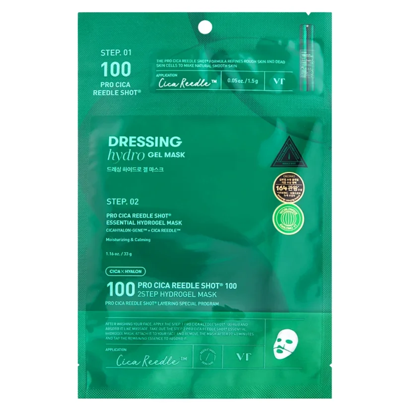 VT - Pro Cica Reedle Shot 100 2-Step Hydrogel Mask 1,5g + 33g