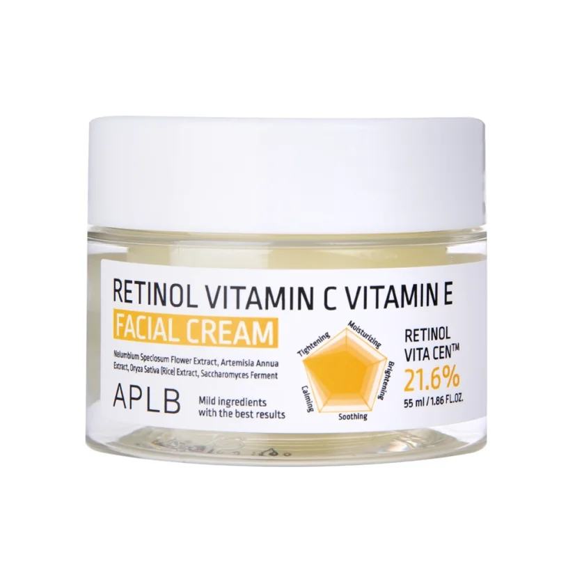 APLB - Retinol Vitamin C Vitamin E Facial Cream 55ml