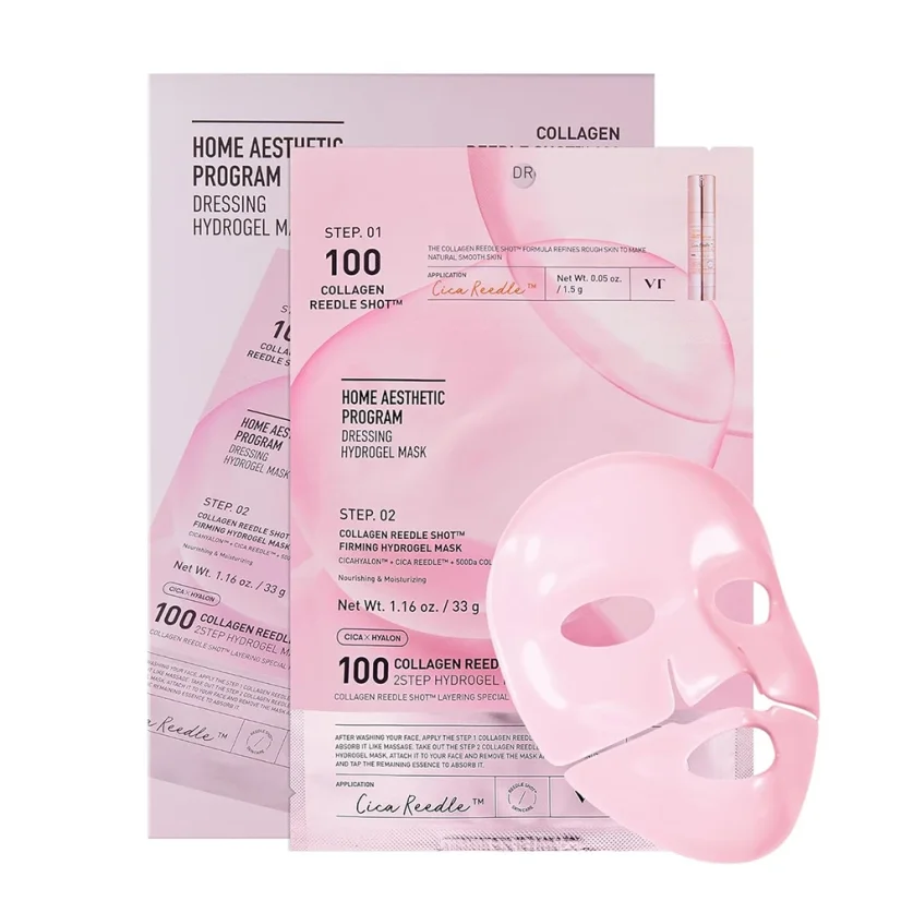 VT - Collagen Reedle Shot 100 2-Step Hydrogel Mask 1.5g + 33g