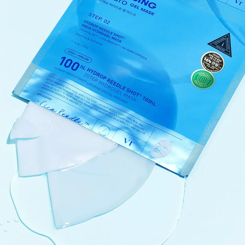 VT - Hydrop Reedle Shot 100hL 2-Step Hydrogel Mask 1.5g + 33g
