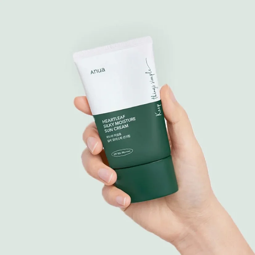 Anua - Heartleaf Silky Moisture Sun Cream 50ml