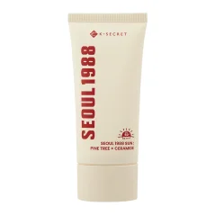 KSECRET - SEOUL 1988 Sun: Pine Tree + Ceramide SPF50+ PA++++ 50ml KSECRET - SEOUL 1988 Sun: Pine Tree + Ceramide SPF50+ PA++++ 50ml