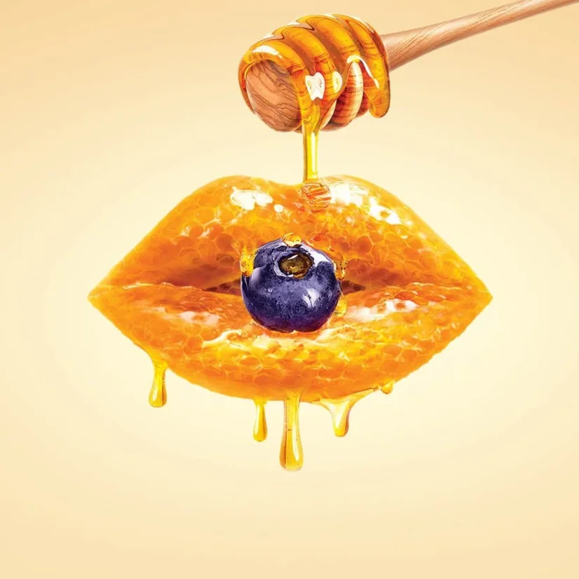 FRUDIA - Blueberry Hydrating Honey Lip Balm 10ml