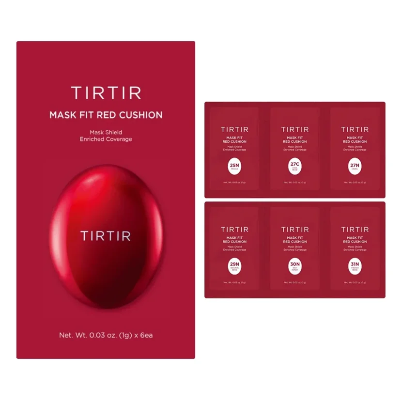 TIRTIR - Mask Fit Red Cushion 6 Shade Trial Kit