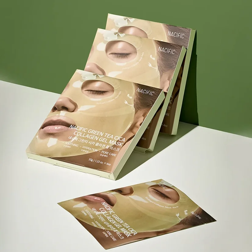 Nacific - Green Tea Cica Collagen Gel Mask