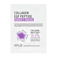 APLB - Collagen EGF Peptide Sheet Mask 25ml