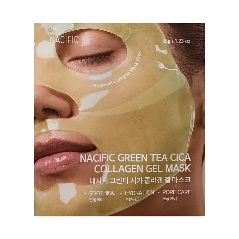 Nacific - Green Tea Cica Collagen Gel Mask