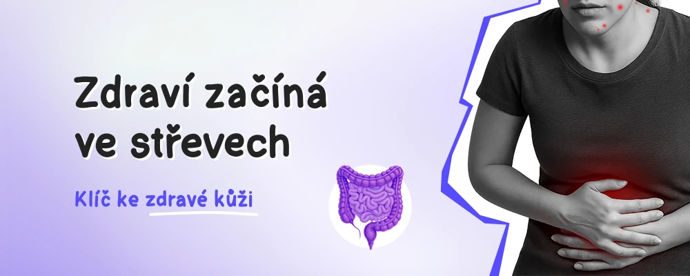 Zdraví začíná ve střevech – klíč ke zdravé kůži
